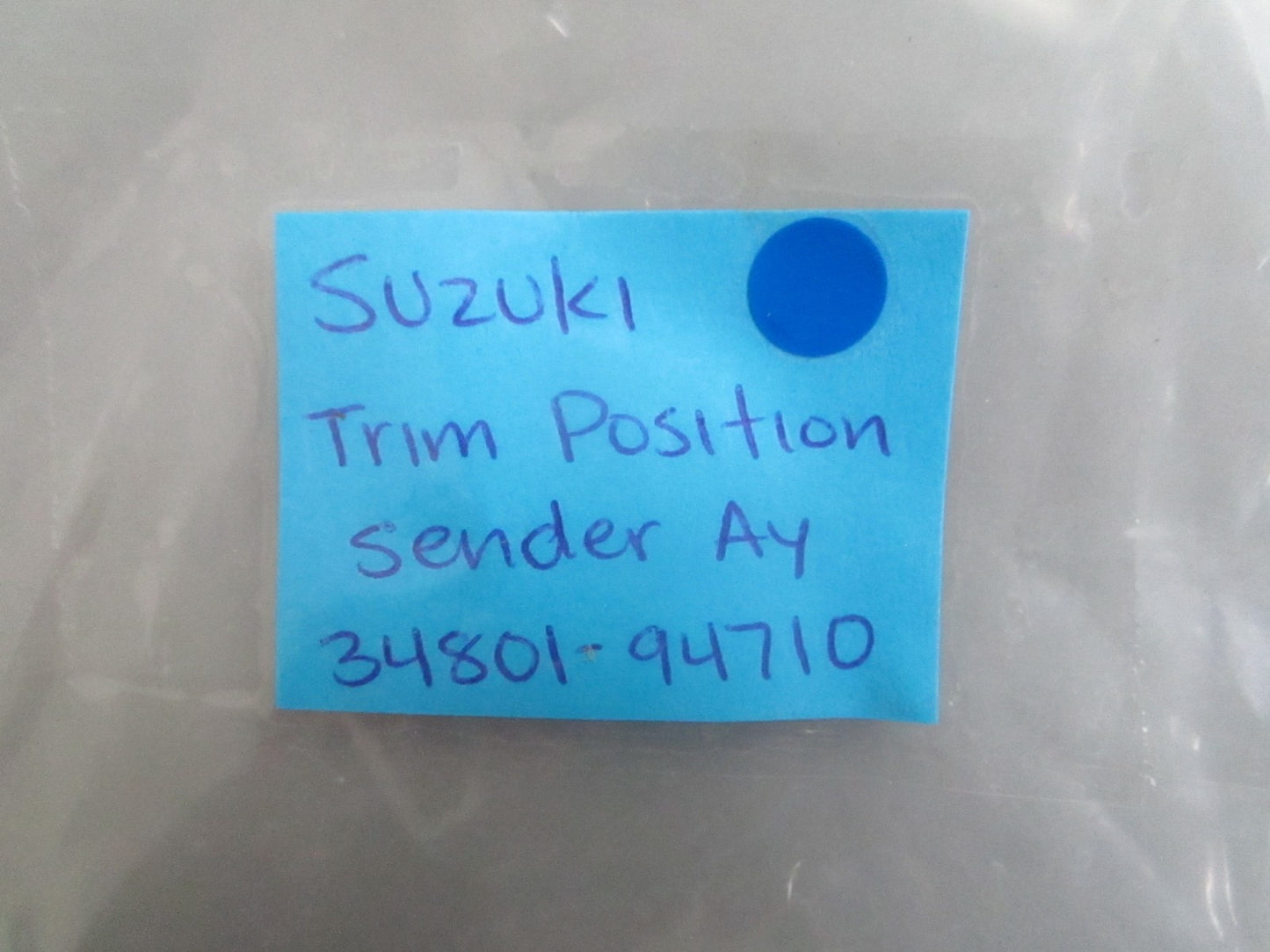 *NEW OEM* 0820 Suzuki Trim Position Sender Ay 34801-94710