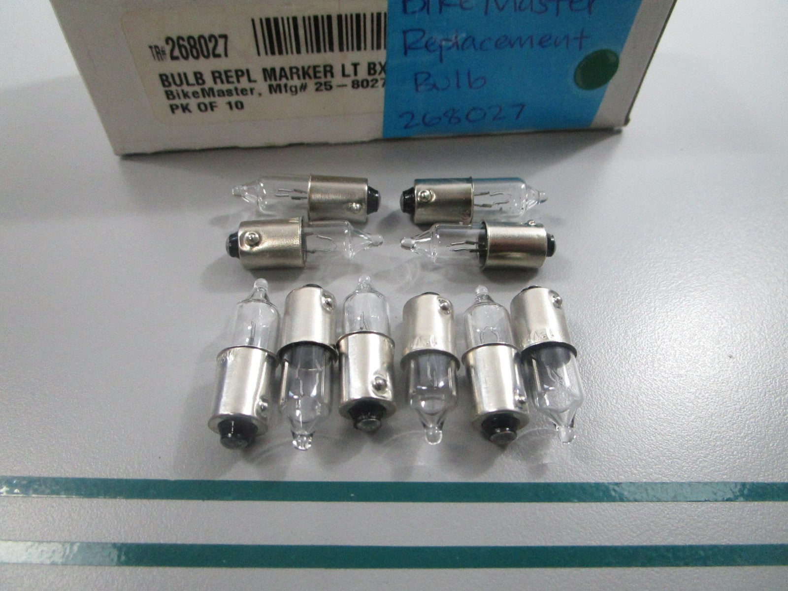 NEW (LOT OF 10) 268027 BikeMaster Replacement Bulb 0810