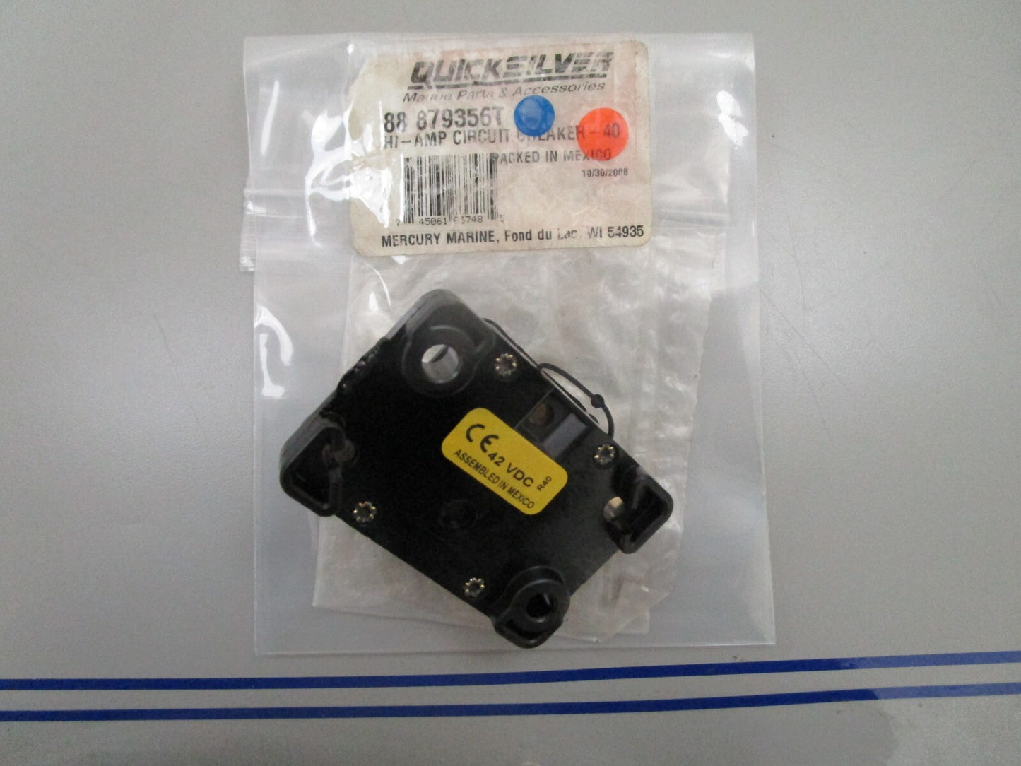 *NEW OEM* 0810 Mercury Quicksilver Hi-Amp Circuit Breaker 88-879356T