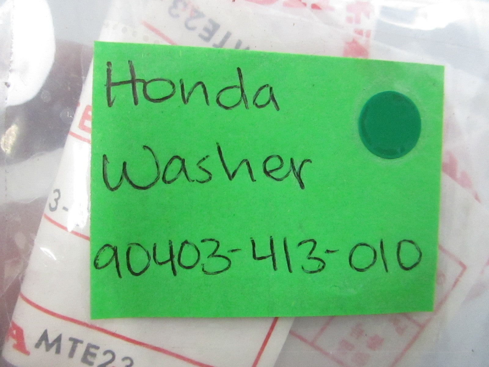 NEW OEM (LOT OF 4) 90403-413-010 Honda Washer 0810