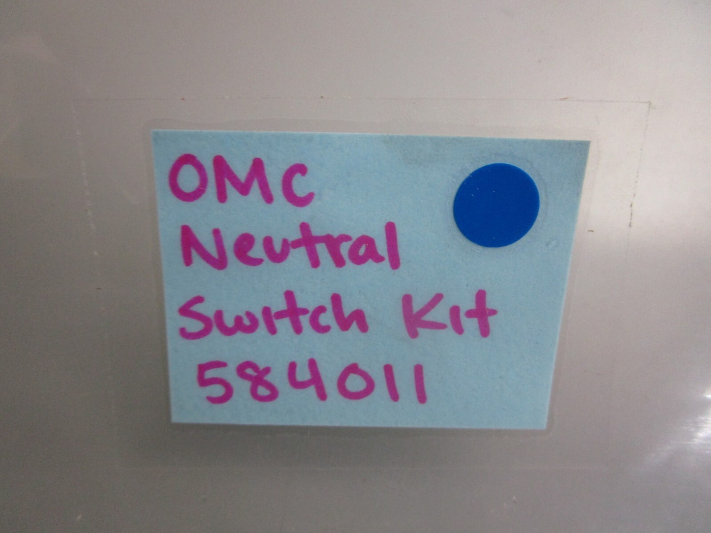 *NEW OEM* 0820 OMC Johnson Evinrude Neutral Switch Kit 584011 0584011