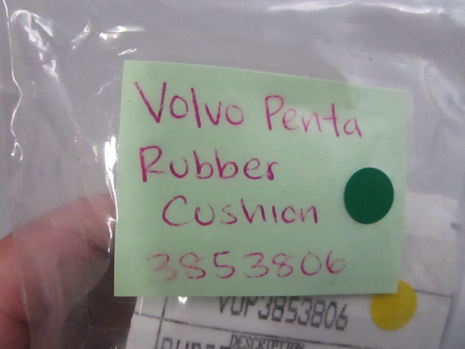 NEW OEM 3853806 Volvo Penta Rubber Cushion 0810