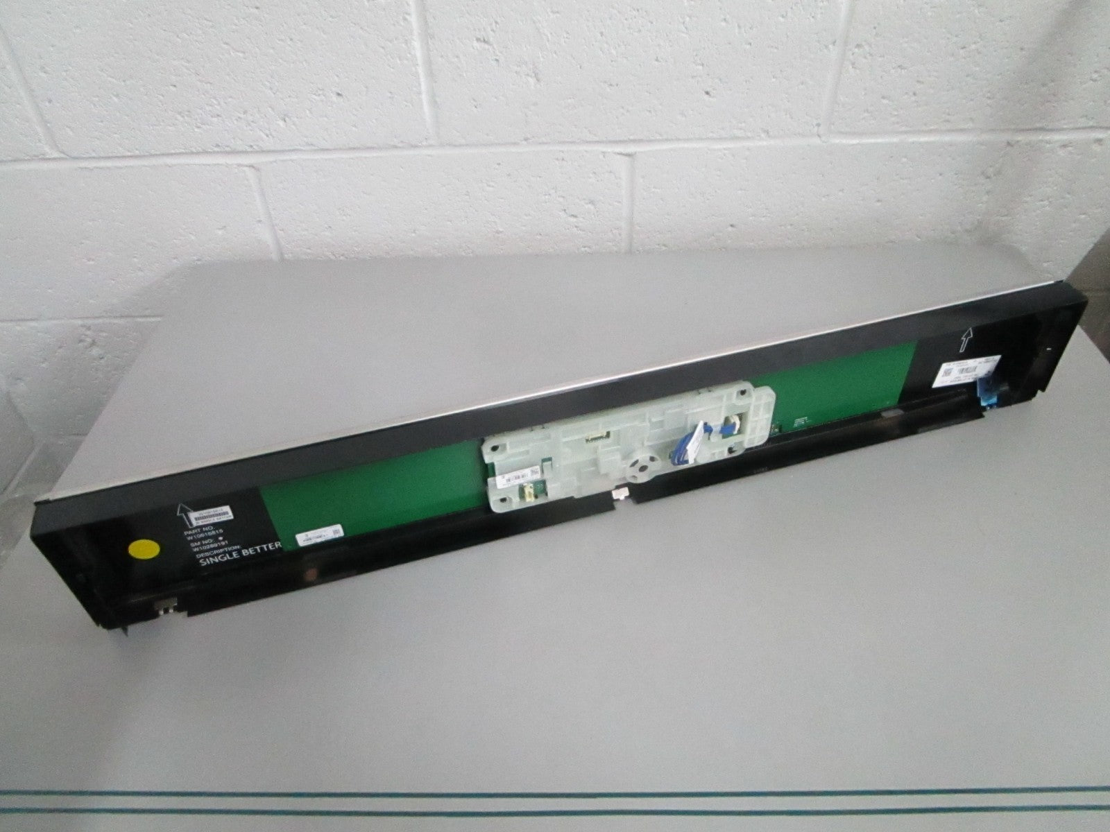 Whirlpool W11093241 NEW OEM Wall Oven Range Control Panel Stainless Steel 0820
