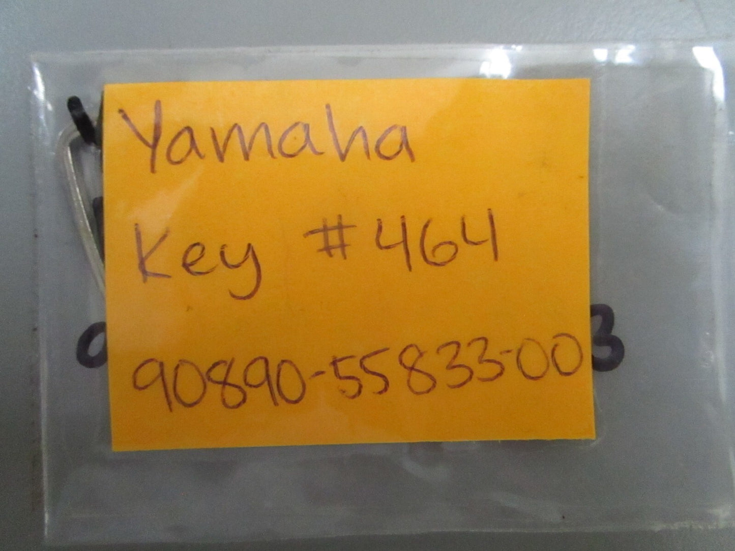 *NEW OEM* 0780 Yamaha Key #464 90890-55833-00