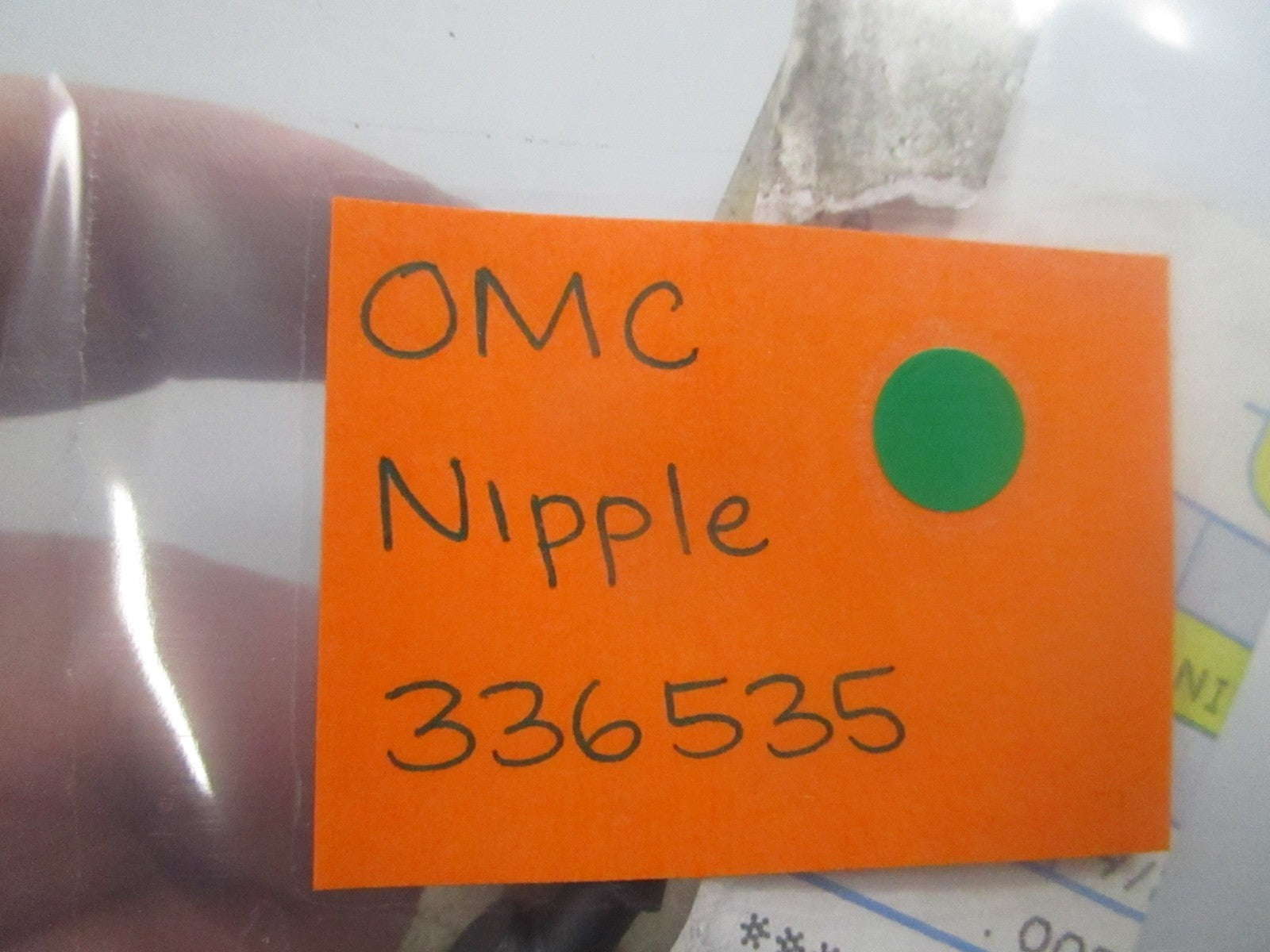 NEW OEM 336535 0336535 OMC Johnson Evinrude Nipple 0810