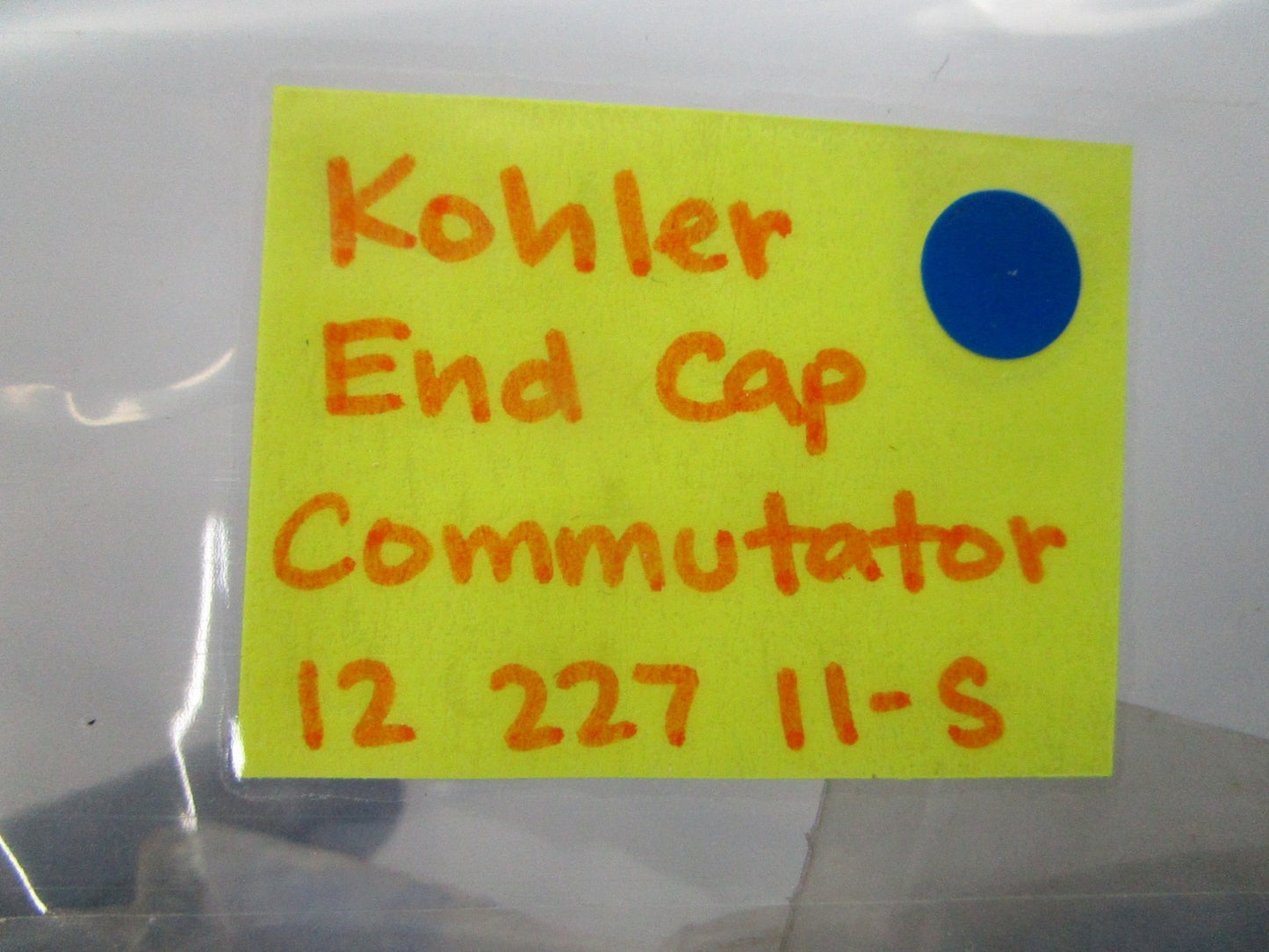 NEW OEM Kohler End Cap Commutator 12 227 11-S 0810