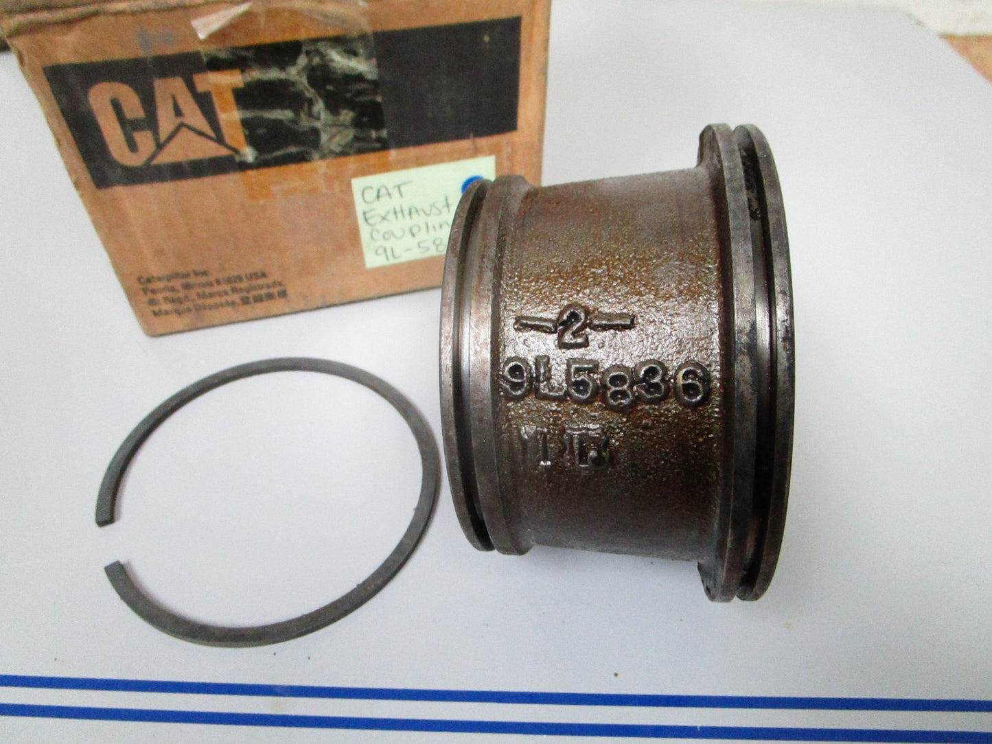NEW OEM 9L-5836 Cat Caterpillar Exhaust Coupling 0720