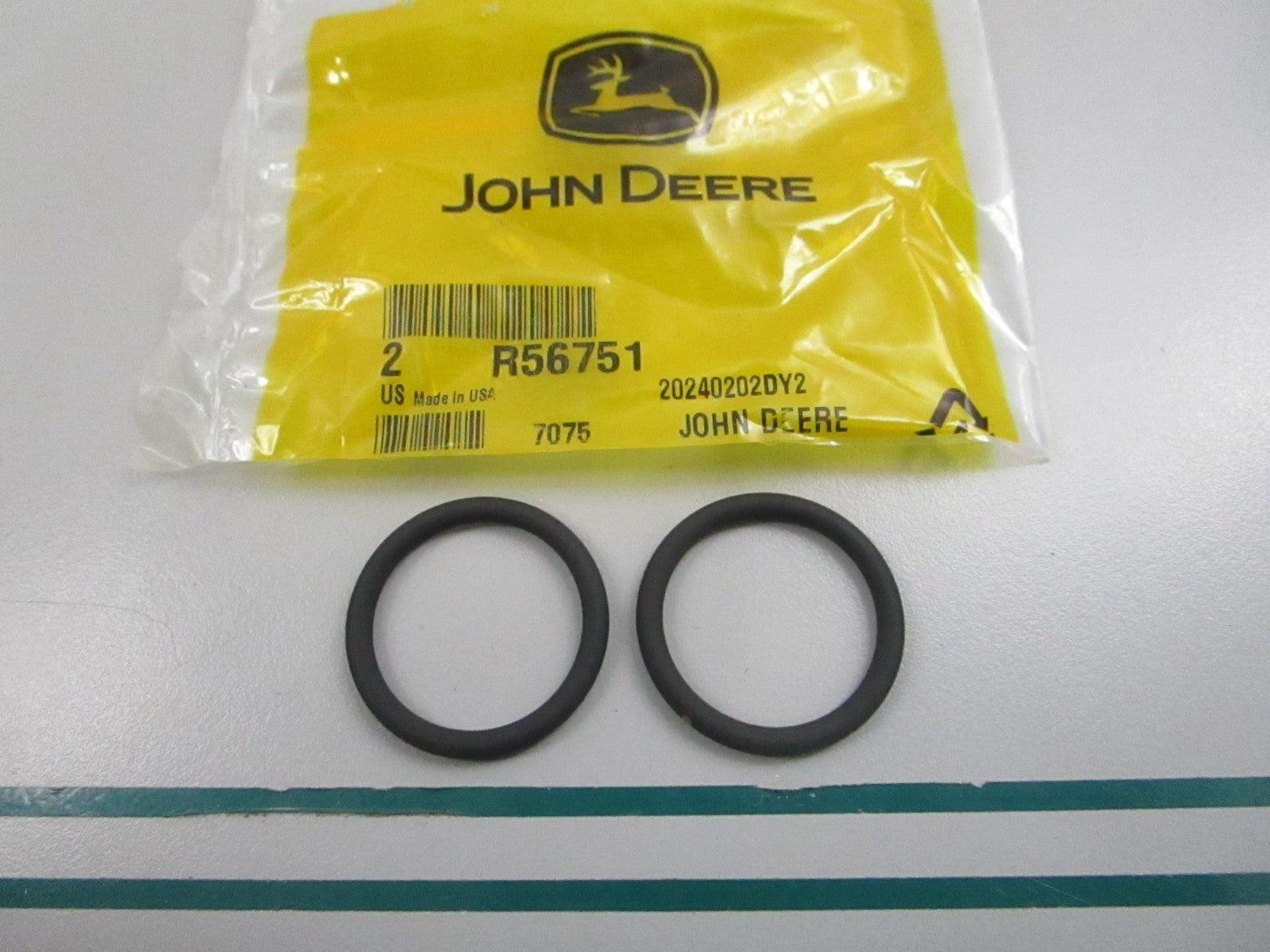 NEW OEM (LOT OF 2) R56751 John Deere O-Ring 0810