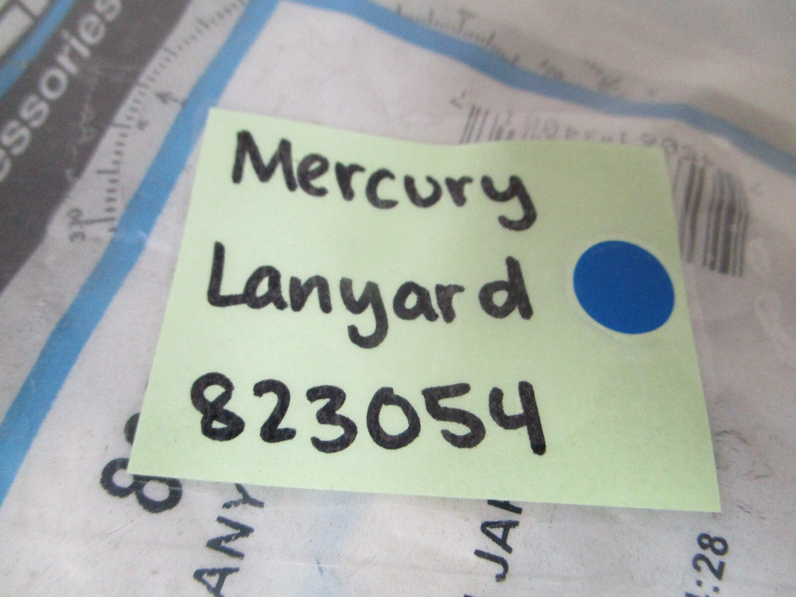 *NEW OEM* 0810 Mercury Quicksilver Lanyard 823054