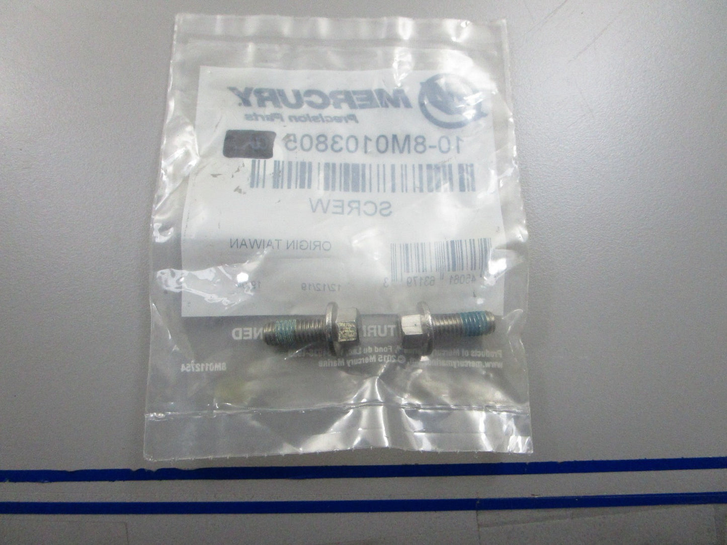 *NEW OEM* (LOT OF 2) 0810 Mercury Quicksilver Screw 10-8M0103805