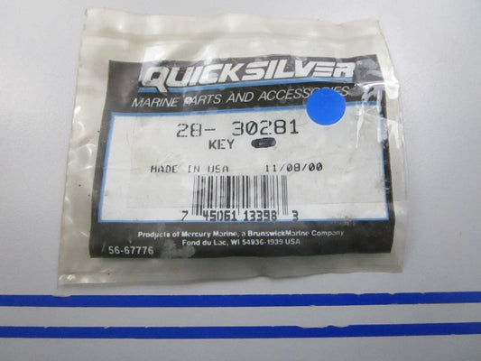 NEW OEM (LOT OF 3) 28-30281 Mercury Quicksilver Key 0810