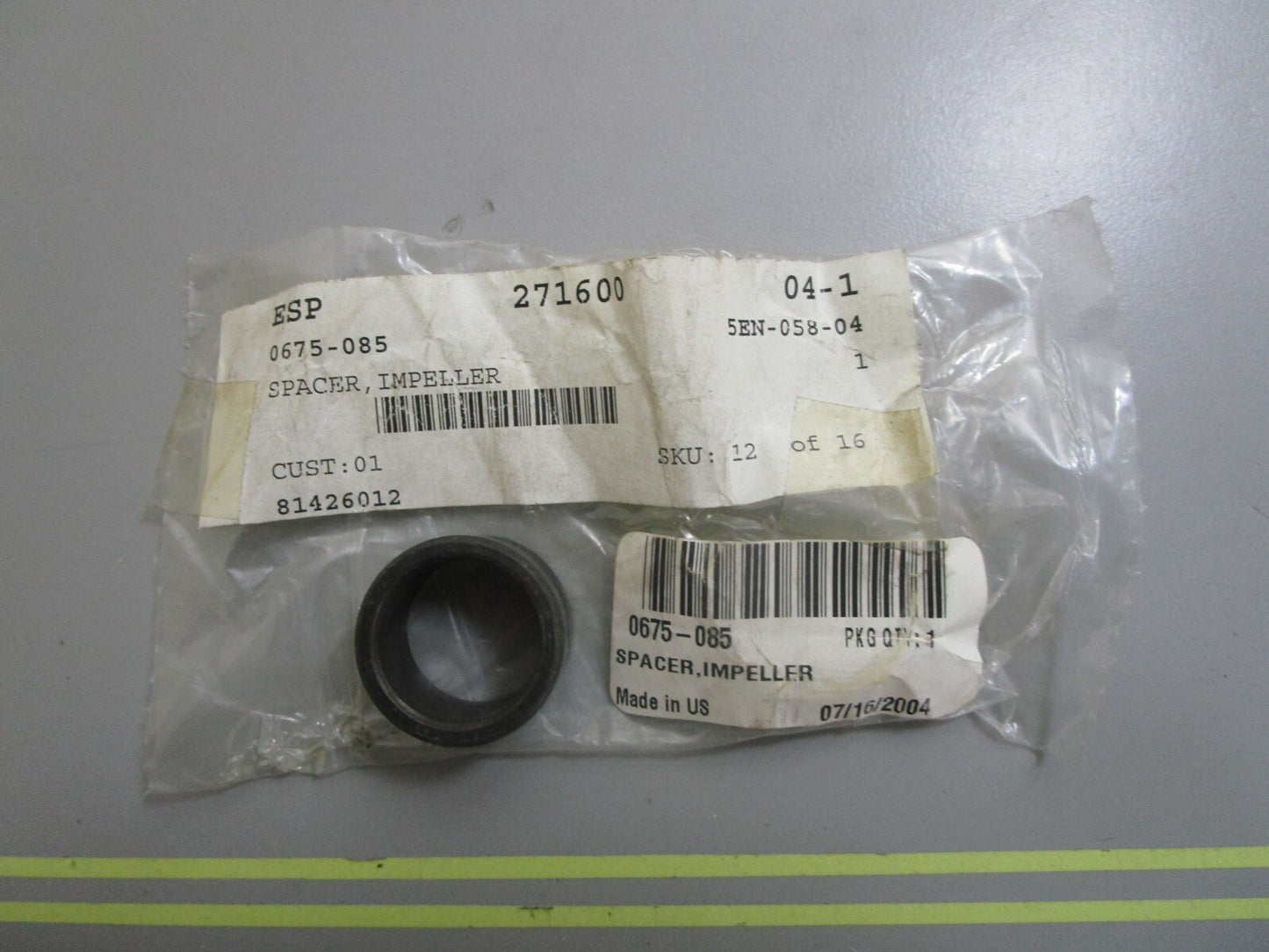 *NEW OEM* 0770 Arctic Cat Tigershark Impeller Spacer 0675-085