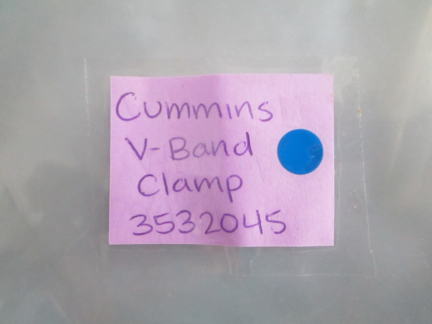 NEW OEM Cummins 3532045 V-Band Clamp 0820