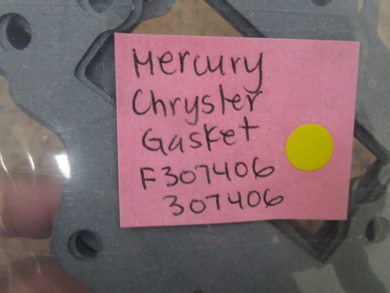 *NEW OEM* (LOT OF 3) 0750 Mercury Chrysler  GASKET  F307406  307406