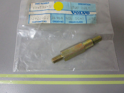 *NEW OEM* 0810 Volvo Penta Stud Bolt 834796