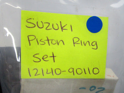 NEW OEM 12140-90110 Suzuki Piston Ring Set 0810