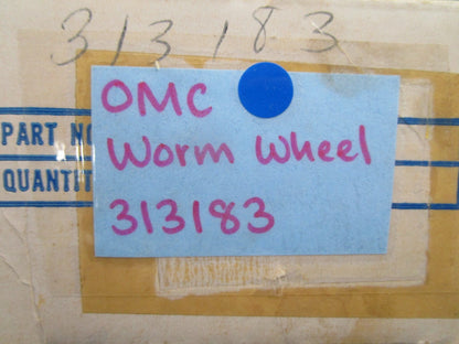 *NEW OEM* 0810 OMC Johnson Evinrude Worm Wheel 313183 0313183