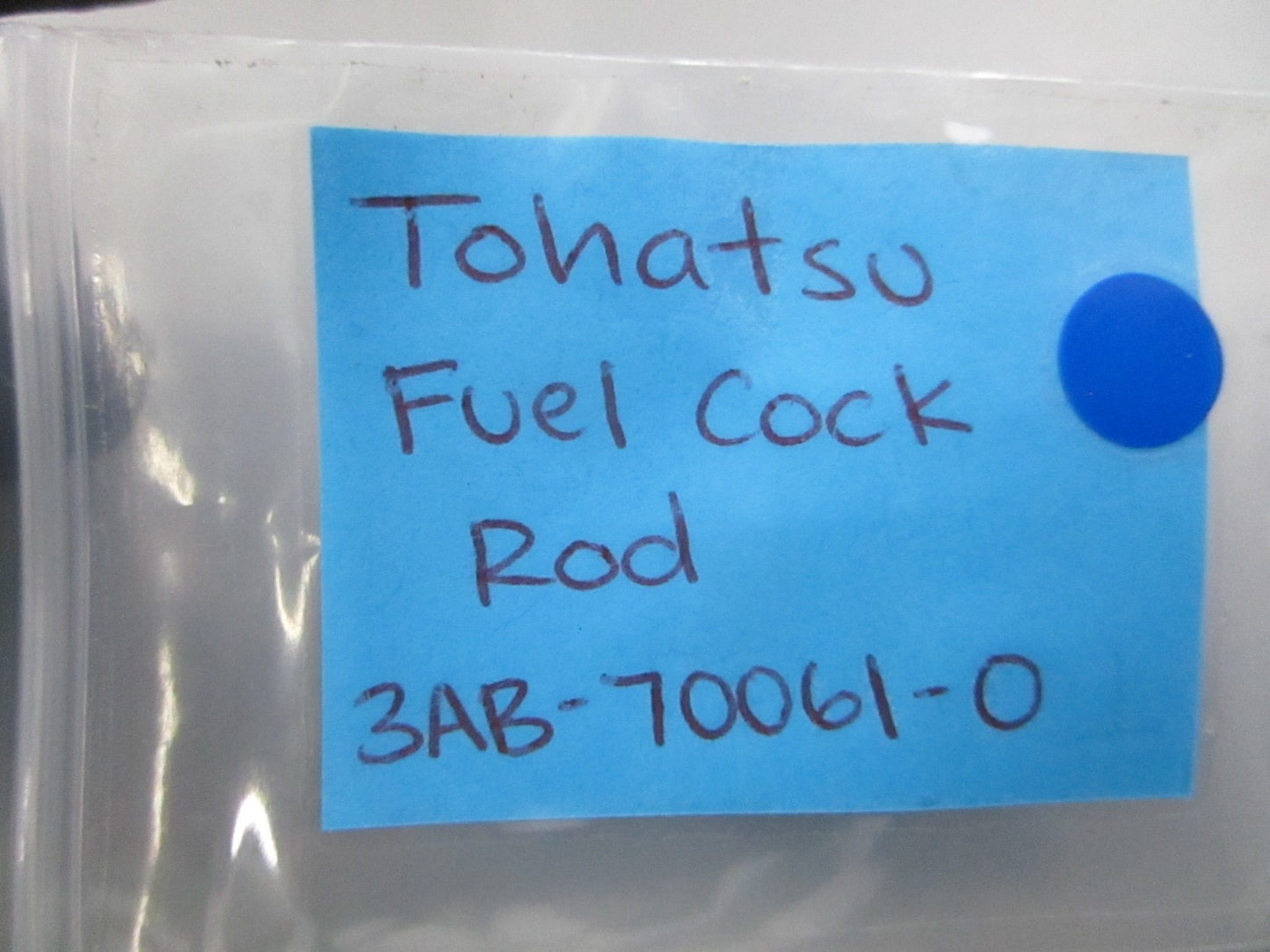 NEW OEM 3AB-70061-0 3AB700610 Tohatsu Fuel Cock Rod 0810