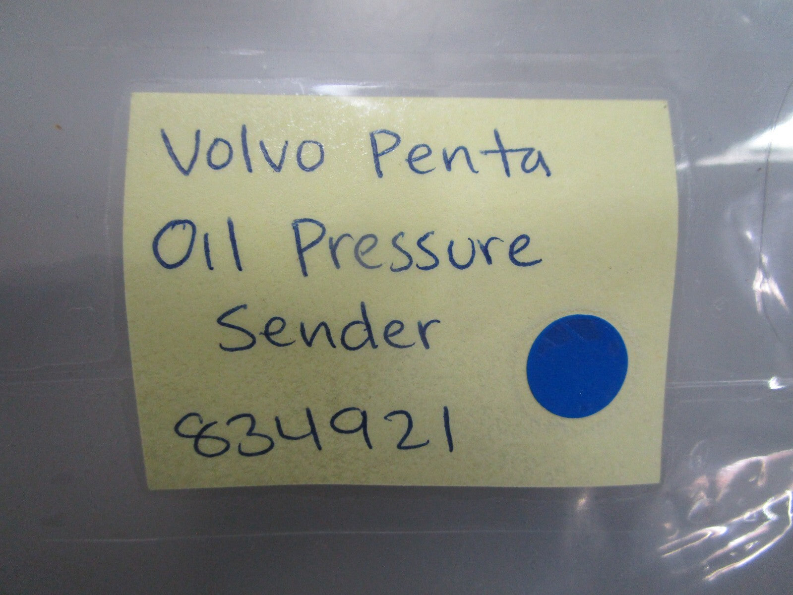 *NEW OEM* 0820 Volvo Penta Oil Pressure Sender 834921