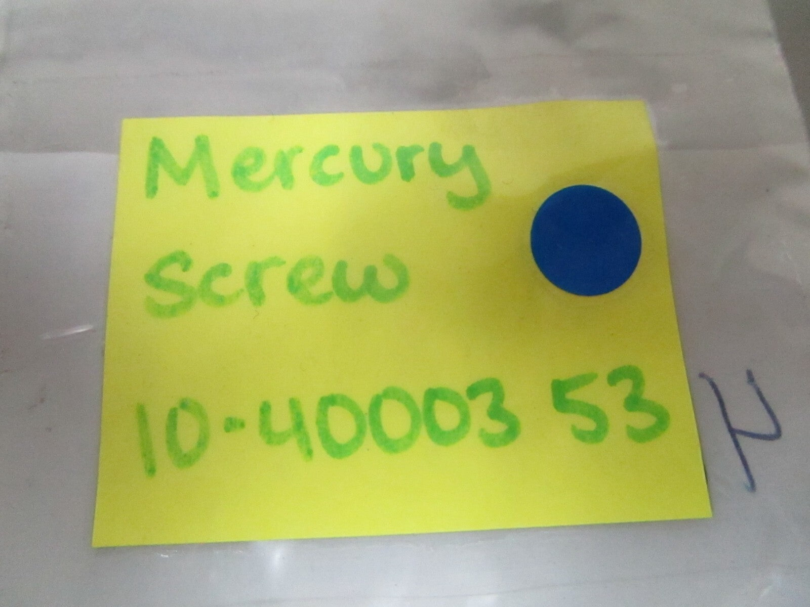 *NEW OEM* (LOT OF 3) 0810 Mercury Quicksilver Screw 10-40003 53