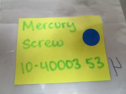 *NEW OEM* (LOT OF 3) 0810 Mercury Quicksilver Screw 10-40003 53