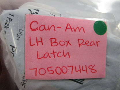 NEW OEM 705007448 Can-Am LH Box Rear Latch 0810