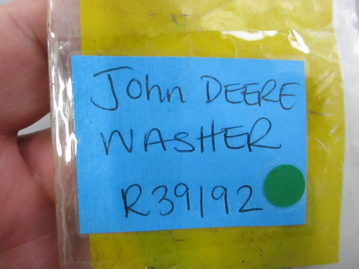 NEW OEM R39192 John Deere Washer 0810