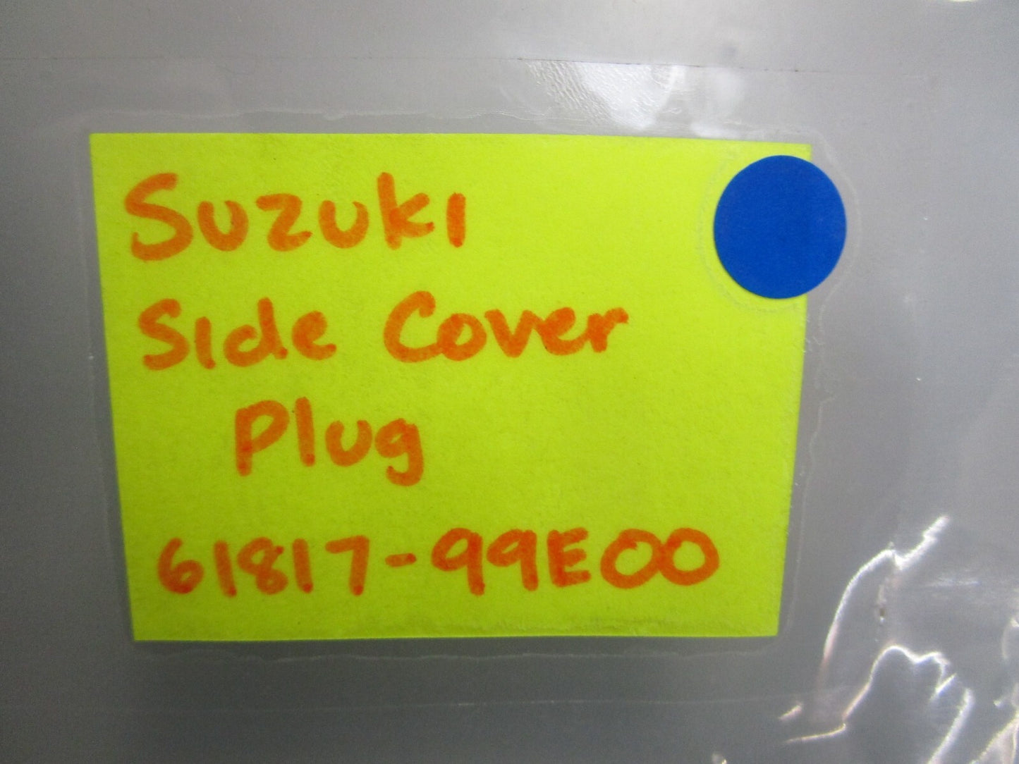 *NEW OEM* 0810 Suzuki Side Cover Plug 61817-99E00