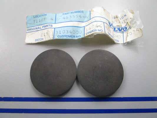 NEW OEM (LOT OF 2) 463554 Volvo Penta 3.70mm Adjusting Washer 0810