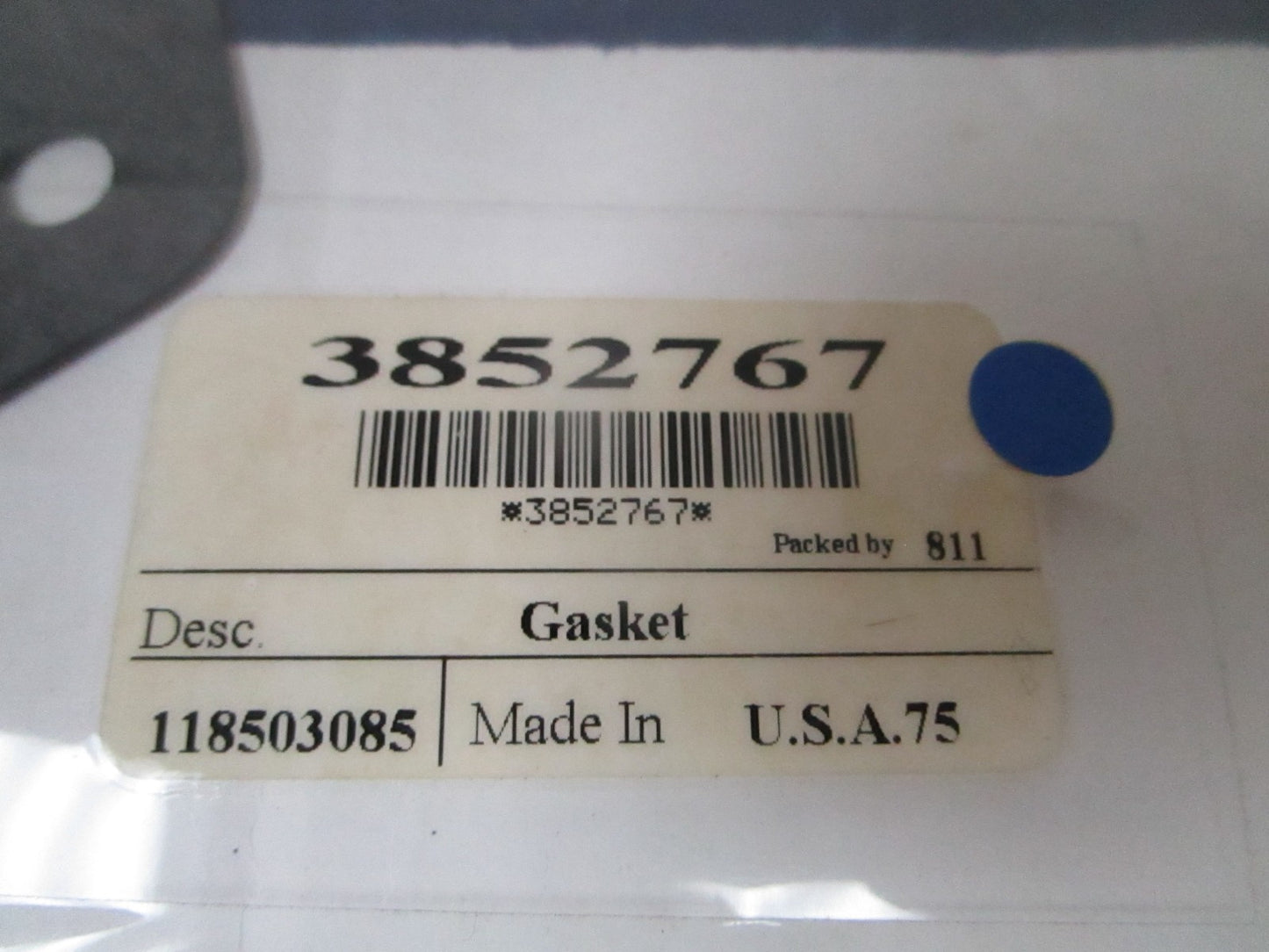 *NEW OEM* 0720 Volvo Penta Gasket 3852767