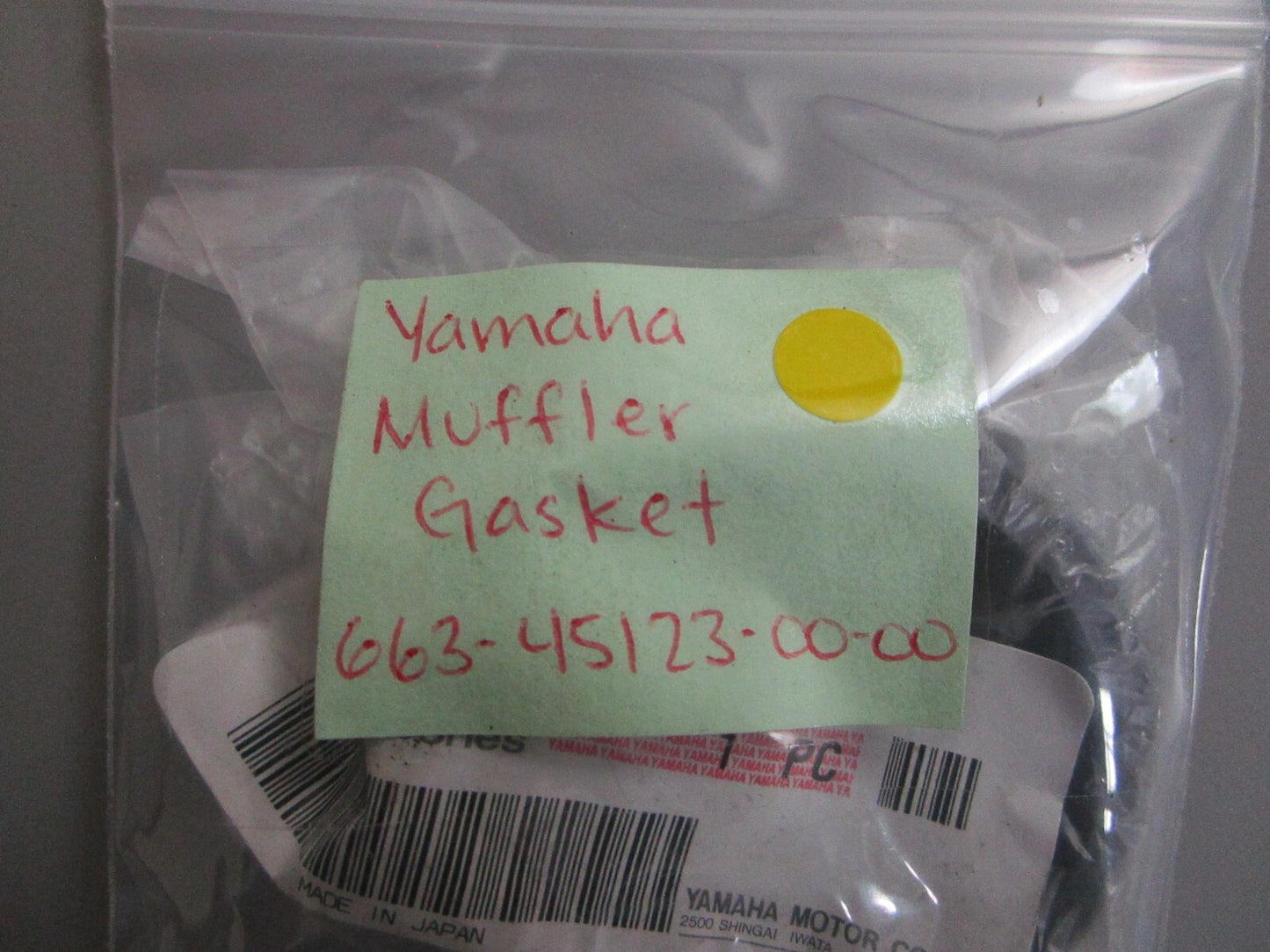 *NEW OEM* 0810 Yamaha Muffler Gasket 663-45123-00-00