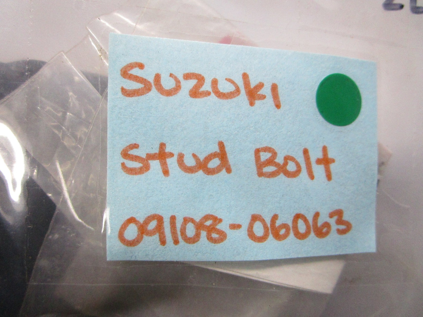 NEW OEM (LOT OF 2) 09108-06063 Suzuki Stud Bolt 0810