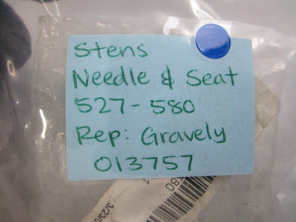 NEW 527-580 Replaces: Gravely 013757 Stens Needle & Seat 0810