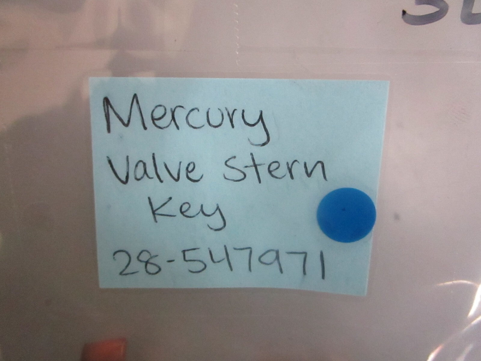 *NEW OEM* (LOT OF 2) 0810 Mercury Quicksilver Valve Stern Key 28-547971