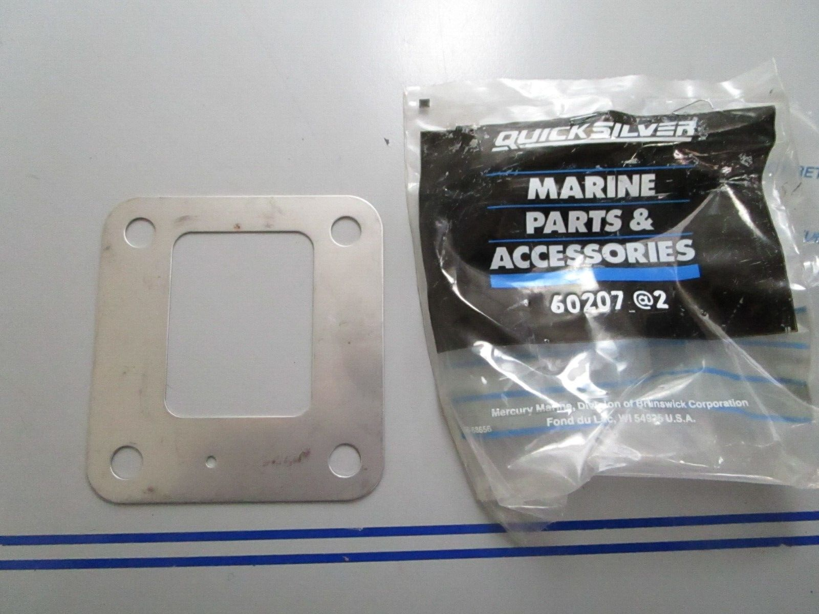 *NEW OEM* 0720 Mercury Quicksilver Plate 60207