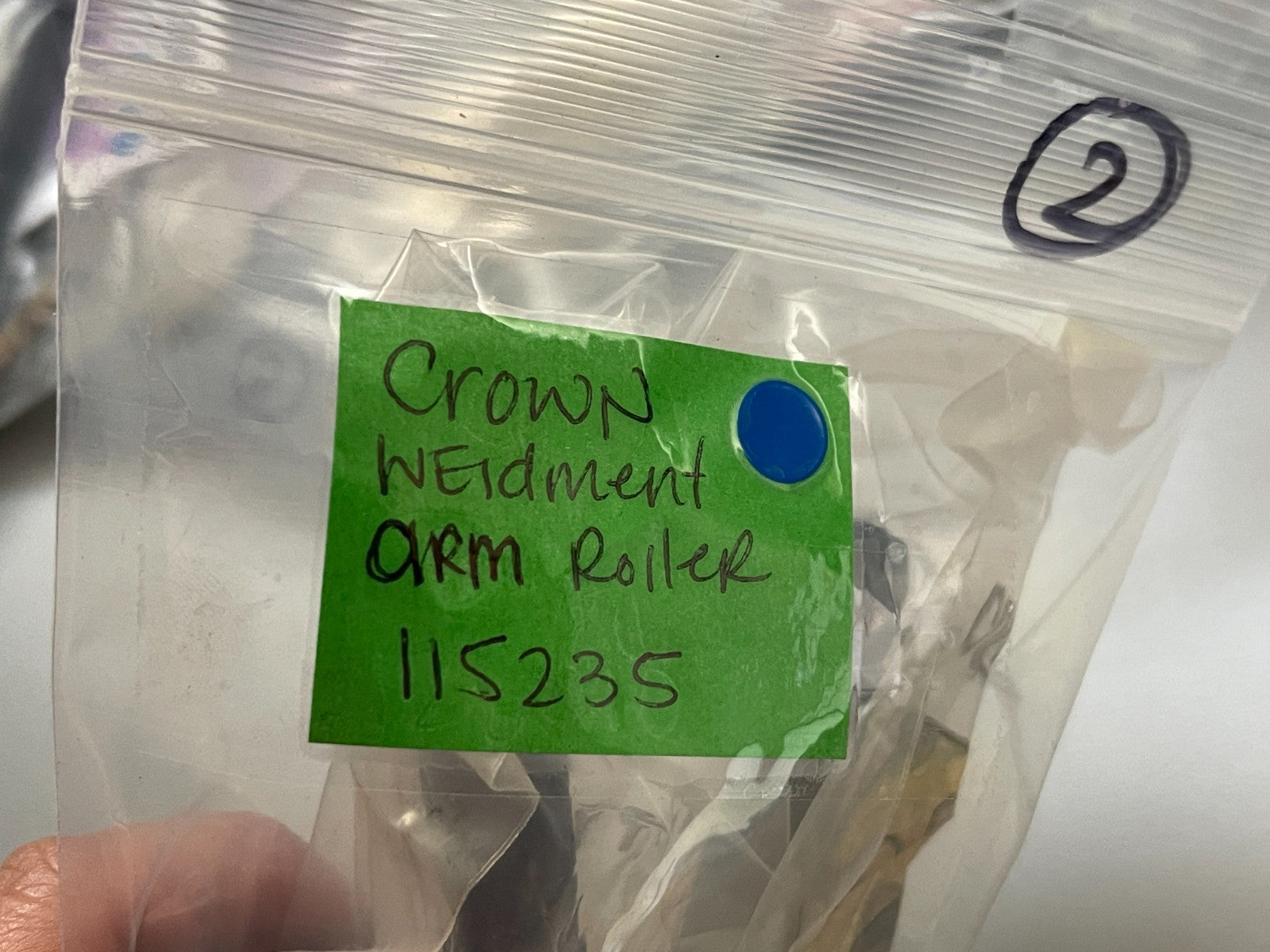 *NEW OEM* 0720 Crown Weldment Arm Roller 115235