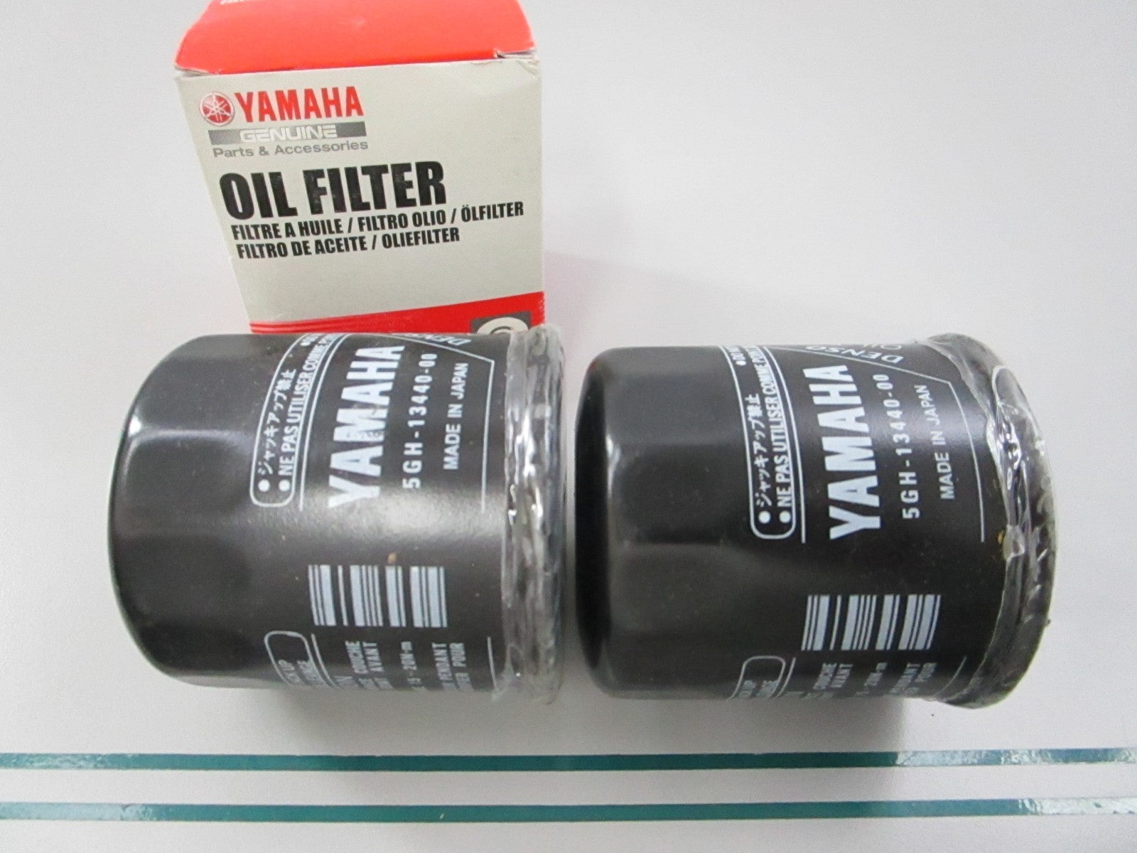 NEW OEM (LOT OF 2) 5GH-13440-00-00 Yamaha Oil Filter 0810