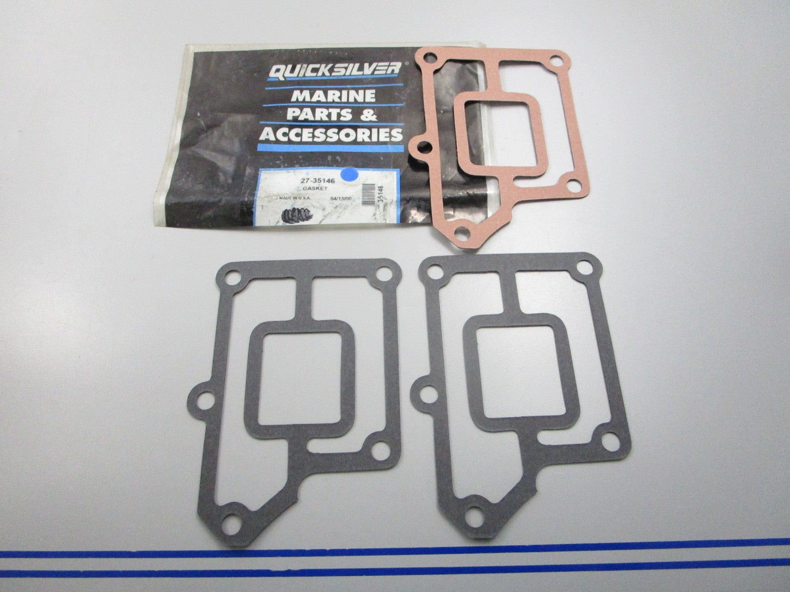 NEW OEM (LOT OF 3) 27-35146 Mercury Quicksilver Gasket 0810