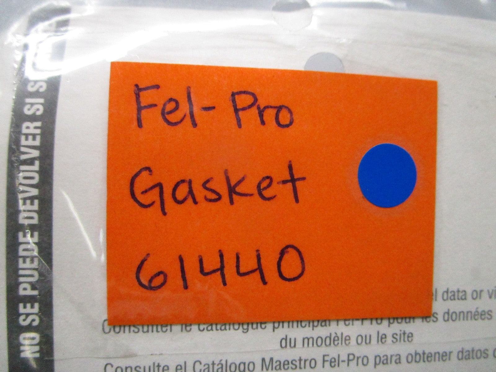 *NEW* 0810 Fel-Pro Gasket 61440 Replaces: 15231157