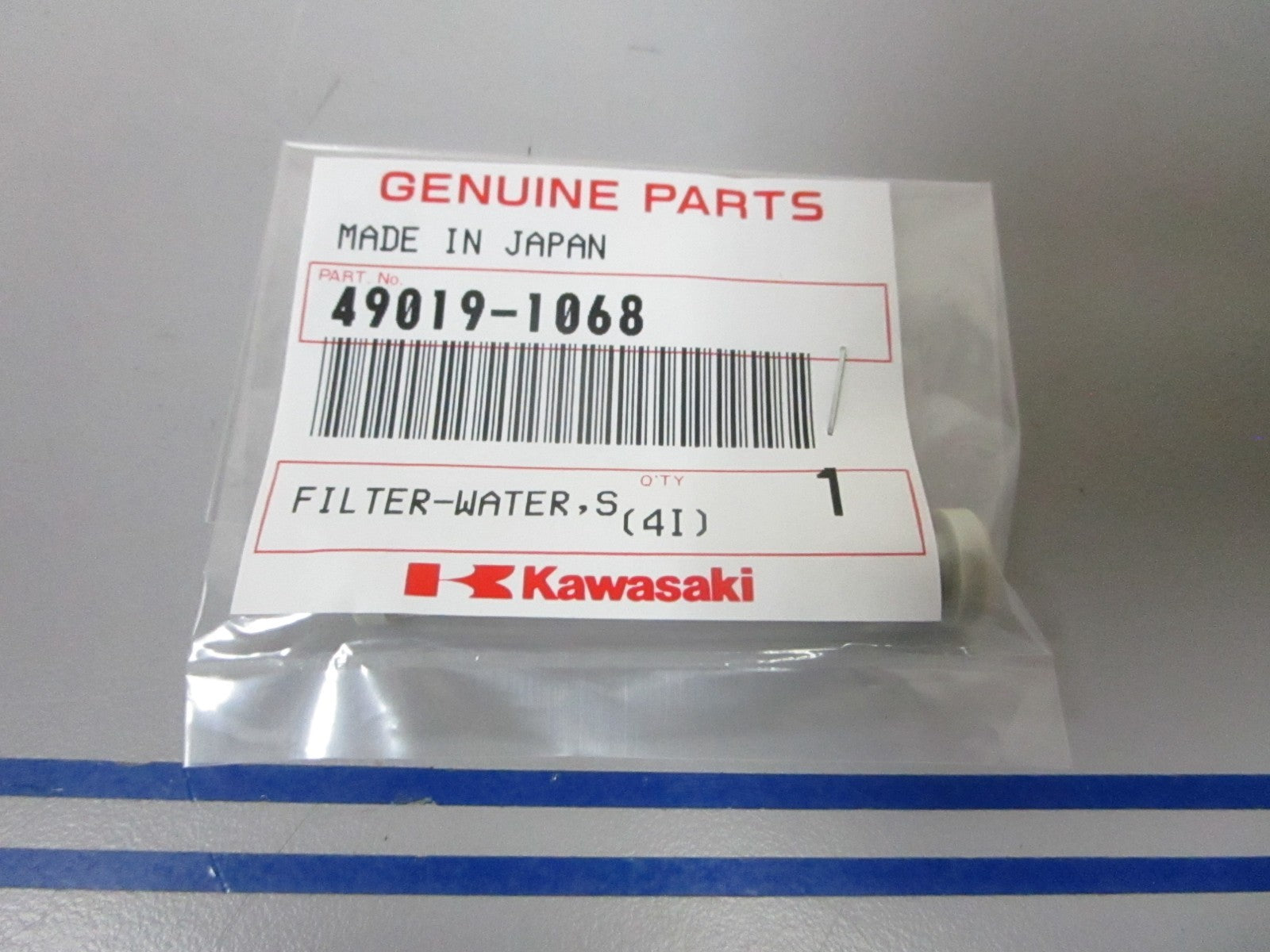 *NEW OEM* 0810 Kawasaki Water Filter 49019-1068