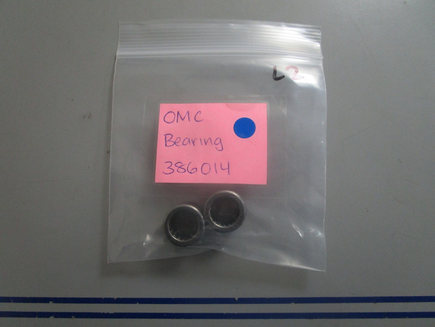 *NEW OEM* (LOT OF 2) 0810 OMC Johnson Evinrude Bearing 386014 0386014