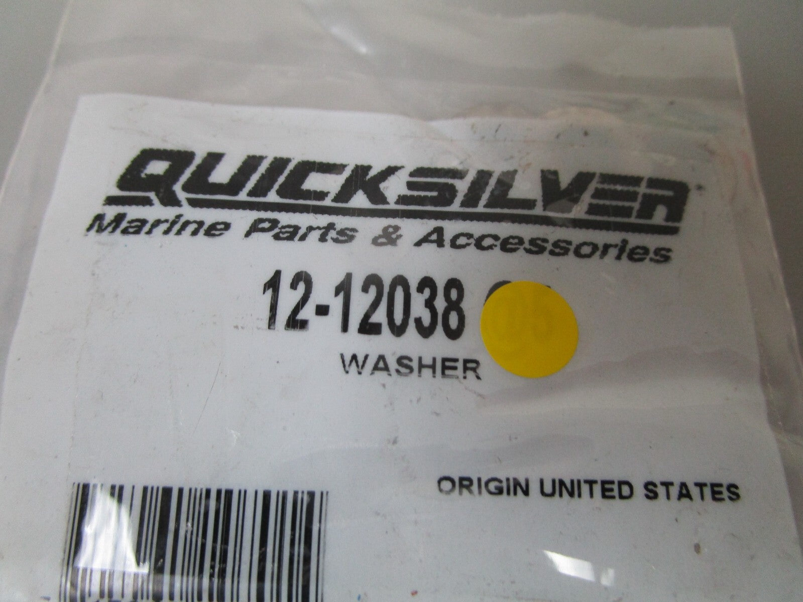 *NEW OEM* (LOT OF 4) 0810 Mercury Quicksilver Washer 12-12038