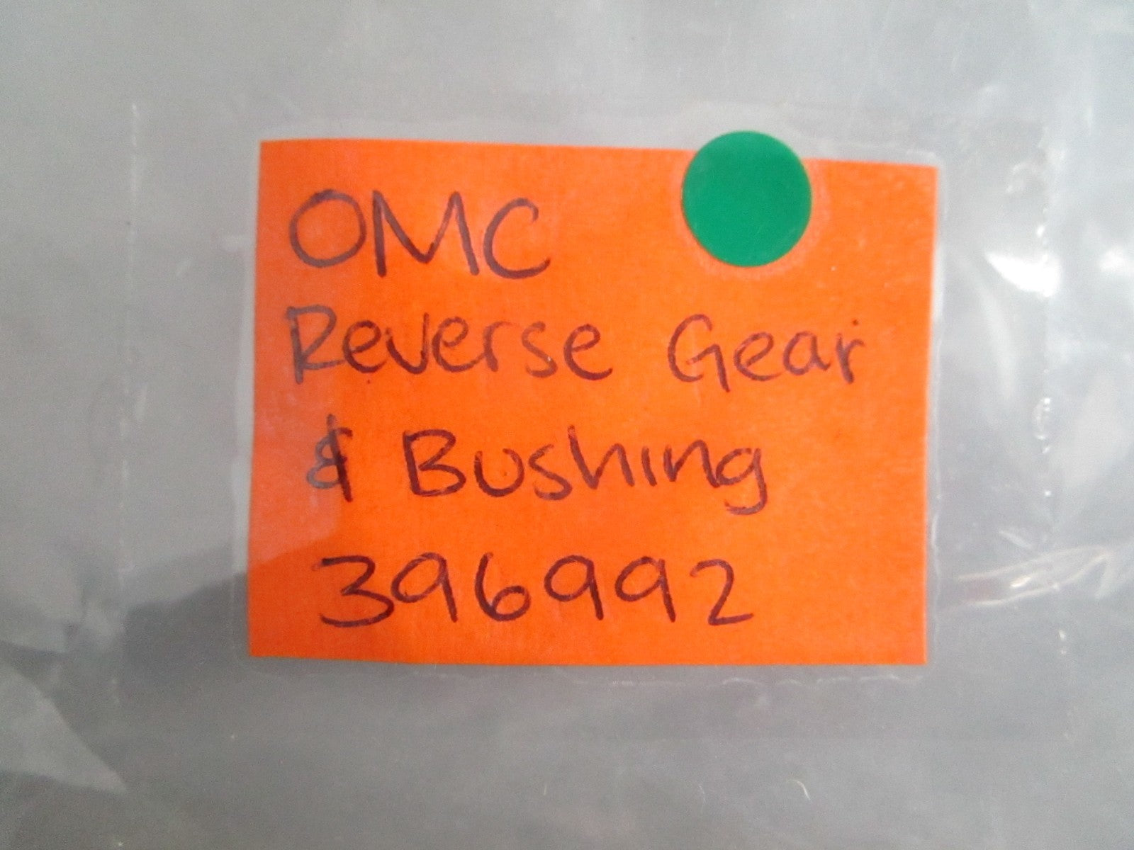 NEW OEM 396992 0396992 OMC Johnson Evinrude Reverse Gear & Bushing 0820