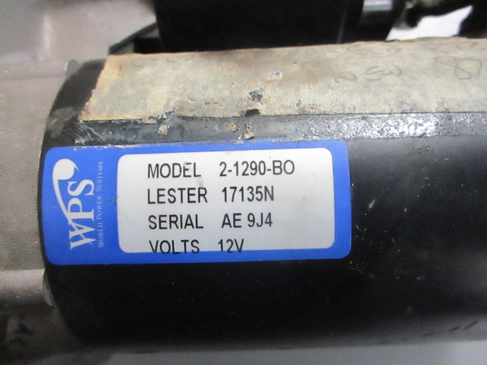 *NEW* 0820 WPS Starter 2-1290-B0 17135N Replaces: 872241 873719