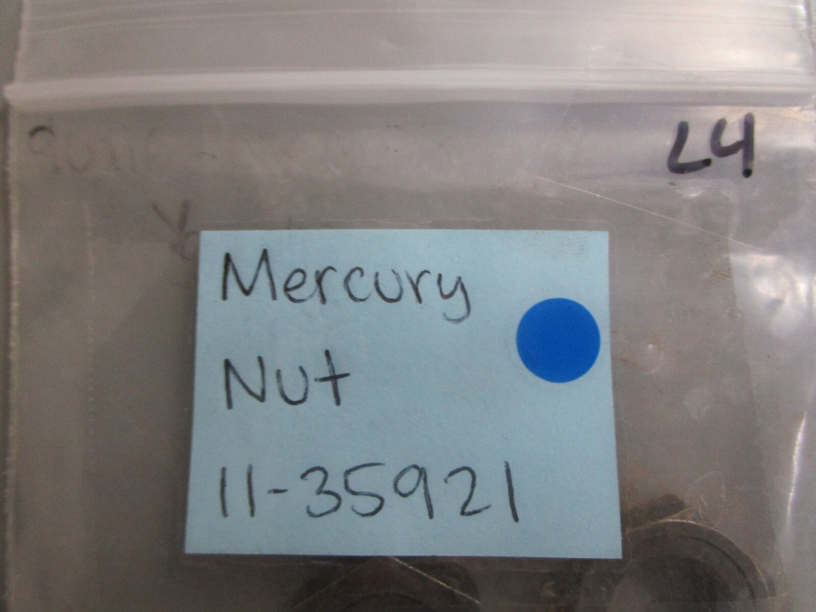 *NEW OEM* (LOT OF 4) 0810 Mercury Quicksilver Nut 11-35921