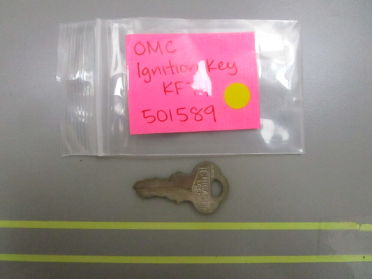 *NEW OEM* 0810 OMC Johnson Evinrude Ignition Key KF74 501589 0501589