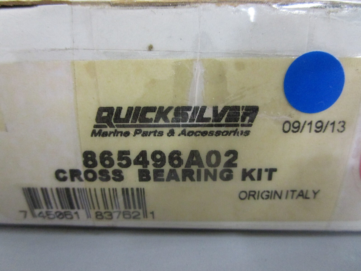 *NEW OEM* 0820 Mercury Quicksilver Cross Bearing Kit 865496A02