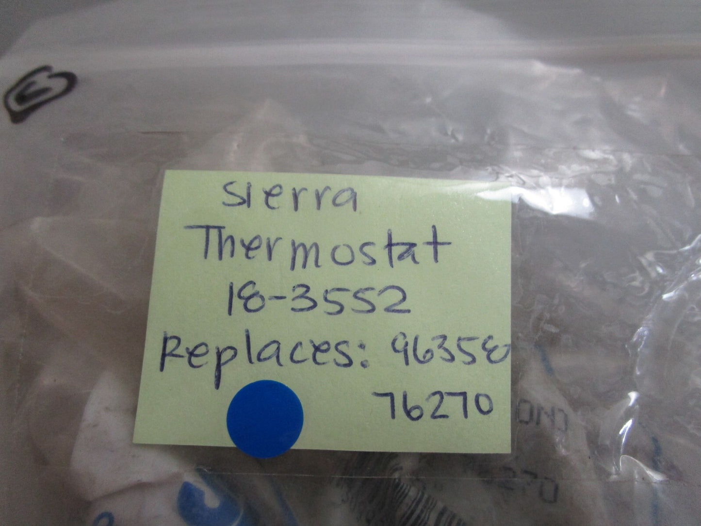 *NEW* 0720 Sierra Thermostat 18-3552 Replaces: Mercury 96358 76280