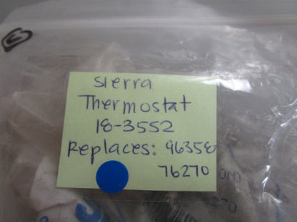 *NEW* 0720 Sierra Thermostat 18-3552 Replaces: Mercury 96358 76280