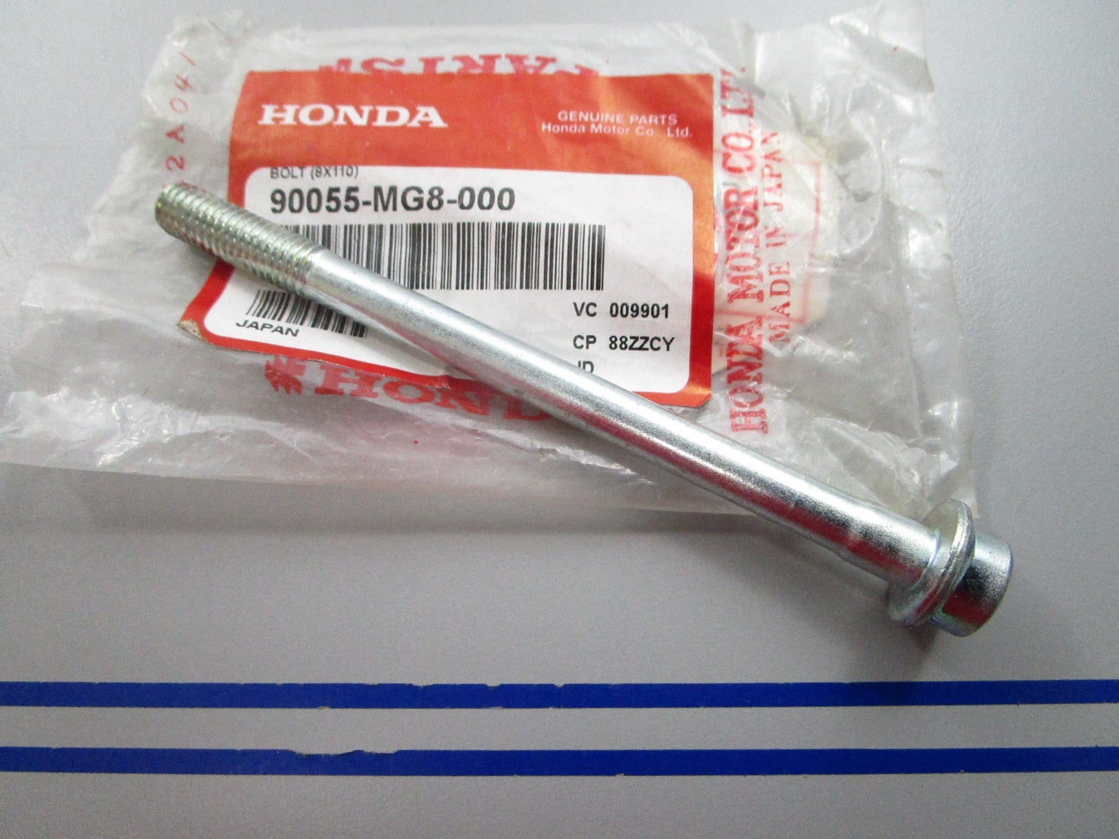 NEW OEM 90055-MG8-000 Honda Flange Bolt 0810
